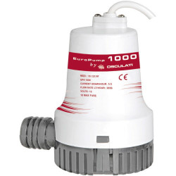 Помпа занурювальна Osculati Europump II 1000 12 В 64 л/хв максимальна висота підйому 4.5 м для човна і яхти Помпа занурювальна Osculati Europump II 1000 12 В 64 л/хв максимальна висота підйому 4.5 м для човна і яхти