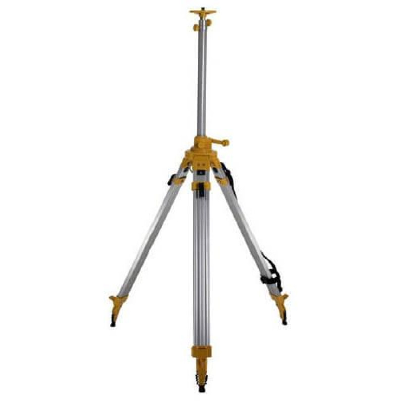 Штатив DeWALT DE0735 для ротаційних лазерів висота 1.15-2.8 м алюміній різьба 5/8 ″