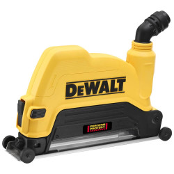 Захисний кожух DeWALT DWE46229 230 мм для пиловідведення обертовий адаптер Airlock шкала глибини різу Захисний кожух DeWALT DWE46229 230 мм для пиловідведення обертовий адаптер Airlock шкала глибини різу