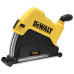 Захисний кожух DeWALT DWE46229 230 мм для пиловідведення обертовий адаптер Airlock шкала глибини різу