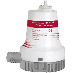 Помпа трюмна занурювальна Europump II 800 Osculati 12 В 50 л/хв висота підйому 4.5 м діаметр штуцера 19 мм Помпа трюмна занурювальна Europump II 800 Osculati 12 В 50 л/хв висота підйому 4.5 м діаметр штуцера 19 мм