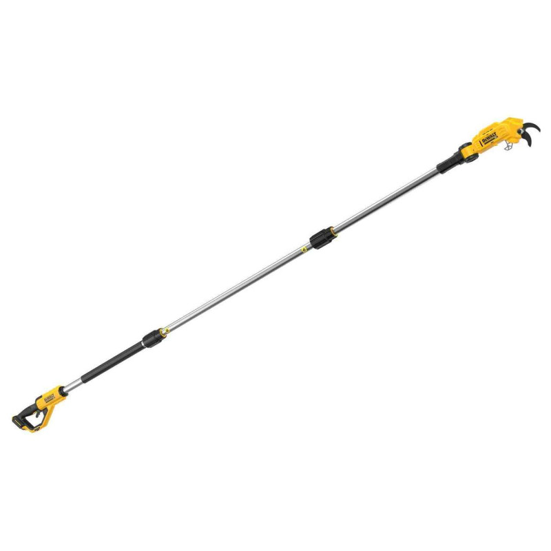 Секатор акумуляторний DeWALT DCMPP569N 18В 38 мм діаметр нарізання вага 3.3 кг штанга 3 метри