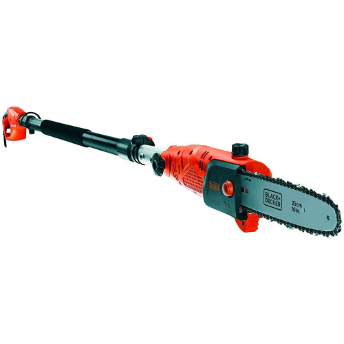 Електричний висоторіз BLACK+DECKER PS7525 потужність 0.8 кВт довжина шини 25 см телескопічна штанга 182-267 см