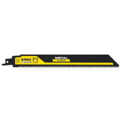 Полотно пильне DeWalt EXTREME CARBIDE DT20435 230 мм 8 TPI титановое покриття зубьев для резки металла Полотно пильне DeWalt EXTREME CARBIDE DT20435 230 мм 8 TPI титановое покриття зубьев для резки металла