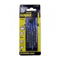 Полотно пильне DeWALT DT2054 82 мм BiM 5 шт для фигурного распила максимальная толщина 4 мм Полотно пильне DeWALT DT2054 82 мм BiM 5 шт для фигурного распила максимальная толщина 4 мм