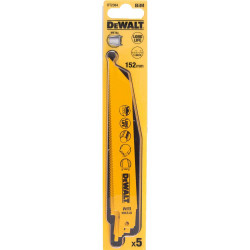 Полотно пильне біметалічне DeWALT DT2384 довжина 152 мм TPI 18 для швидкого різу металу та труб Полотно пильне біметалічне DeWALT DT2384 довжина 152 мм TPI 18 для швидкого різу металу та труб