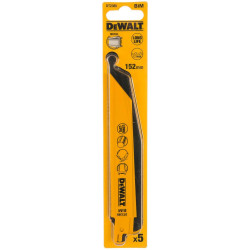 Полотно пильне біметалічне DeWALT DT2385 152 мм 23 TPI для роботи з металом висока якість різу 5 шт Полотно пильне біметалічне DeWALT DT2385 152 мм 23 TPI для роботи з металом висока якість різу 5 шт