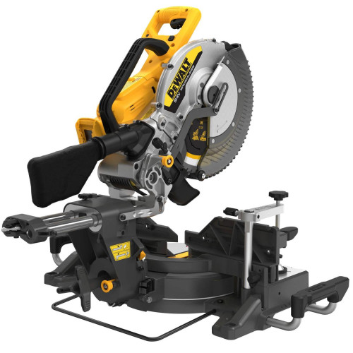 Пилка торцювальна DeWALT DCS781N акумуляторна безщіткова діаметр диска 305 мм вага 23.2 кг частота обертання 3800 об/мин