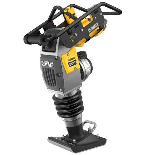 Вібротрамбовка акумуляторна DeWALT DCPS660N безщітковий двигун вага 65кг ударна амплітуда 65мм швидкість 14м/хв