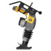 Вібротрамбовка акумуляторна DeWALT DCPS660N безщітковий двигун вага 65кг ударна амплітуда 65мм швидкість 14м/хв