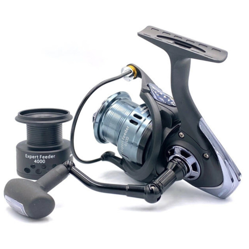 Котушка GLADIATOR EXPERT FEEDER 4000 8+1 легкий графітовий корпус передній фрикціон для фідерної риболовлі