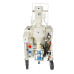 Штукатурна станція BAPRO one 230V насос 4-40 л/мин компресор 1040 Вт габарити 1250х720х1530 мм