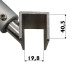 Прожектор Osculati 12V 100W (13.247.02) високої яскравості з дальністю світла 500 м герметичний корпус з АВС пластику