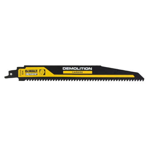 Полотно пильне DeWalt EXTREME CARBIDE DT20439 230 мм 6 TPI для резки деревини с цементом и гвоздями