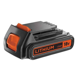 Акумуляторная батарея BLACK+DECKER BL1518 Li-Ion 18 В ємність 1.5 Aг вес 0.42 кг время зарядки 40 минут Акумуляторная батарея BLACK+DECKER BL1518 Li-Ion 18 В ємність 1.5 Aг вес 0.42 кг время зарядки 40 минут
