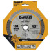 Пиляльний диск DeWALT DT1044 184 мм 1.6 мм 48 зубьев для металла максимальні оберти 4000 об/мин