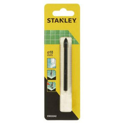 Свердло STANLEY STA53247 10 мм діаметр 90 мм довжина для плитки та скла високоякісний материал Свердло STANLEY STA53247 10 мм діаметр 90 мм довжина для плитки та скла високоякісний материал