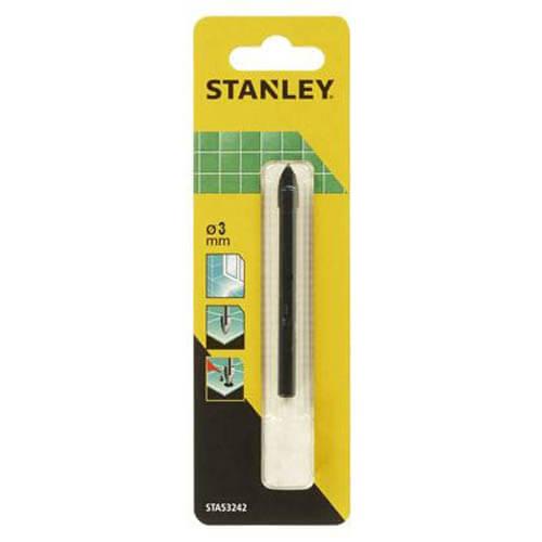 Свердло по плитці STANLEY STA53252 діаметр 3 мм довжина 58 мм для настінної та підлогової плитки
