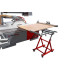 Візок Holzmann PW3040KIPP вантажопідйомність 136 кг регульована висота 760-1016 мм 4 поворотних колеса Ø 76 мм