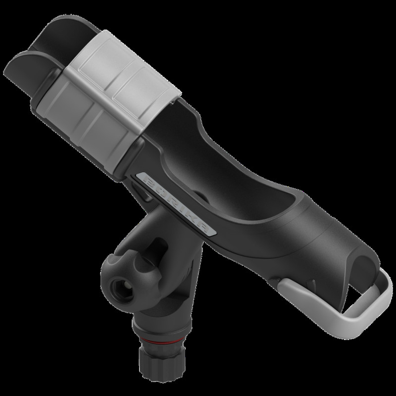 Універсальний тримач для вудки Борика FASTen Ht213 чорний-сірий 38 мм діаметр 27.7° кут насічки для човнів і катерів
