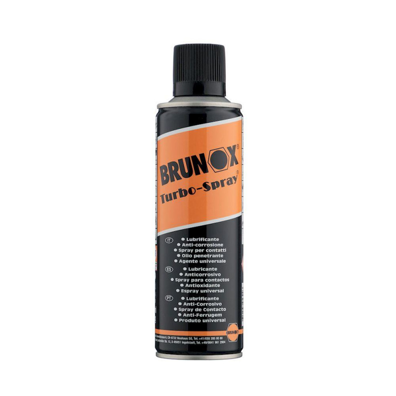 Універсальна змазка Brunox Turbo-Spray 300 мл захист від іржі швидке очищення