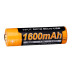 Акумулятор Fenix ARB-L14-1600U Li-ion 1600 мАг micro USB зарядка 1.5 В 500 циклів з захистом