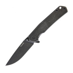 Складний ніж Ruike P801-SB Black Limited Edition довжина леза 86 мм вага 120 г сталь Sandvik 14C28N Складний ніж Ruike P801-SB Black Limited Edition довжина леза 86 мм вага 120 г сталь Sandvik 14C28N