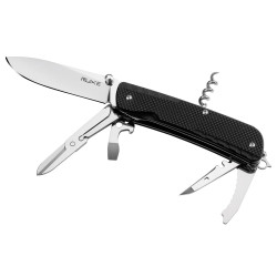 Багатофункціональний ніж Ruike Trekker LD31-B вагою 181 г довжина клинка 85 мм 18 функцій матеріал сталi Sandvik 12C27 Багатофункціональний ніж Ruike Trekker LD31-B вагою 181 г довжина клинка 85 мм 18 функцій матеріал сталi Sandvik 12C27