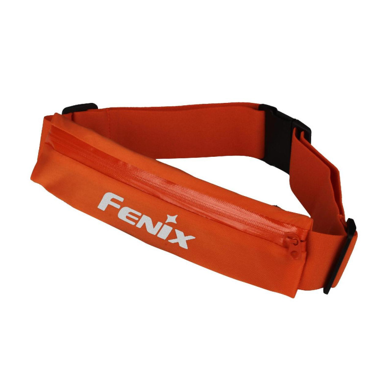Поясна сумка Fenix AFB-10 оранжева для смартфонів до 7.2 дюйма з еластичним ременем 58-112 см водовідштовхувальна