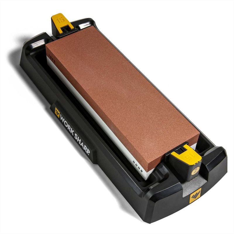 Точилка Work Sharp Benchtop Whetstone Sharpener WSBCHWHT-I 1000/6000 грит механічна з 25 років гарантії