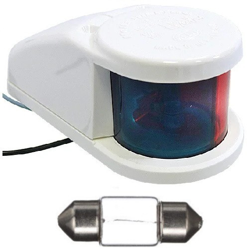 Вогонь бортовий комбінований Hella Marine Серія 2010 12 В 10 Вт білий пластиковий IP67 для катера яхти