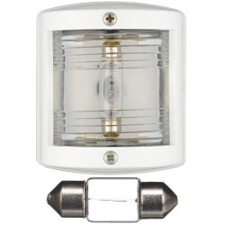 Кормовий вогонь Osculati Utility 77 135° 12 В 10 В пластиковий білий для човна катера яхти RINA Кормовий вогонь Osculati Utility 77 135° 12 В 10 В пластиковий білий для човна катера яхти RINA