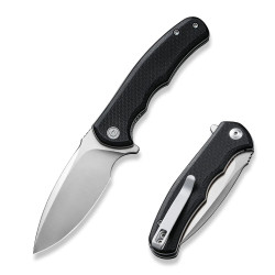 Складаний ніж Civivi Mini Praxis C18026C-2 довжина клинка 7.5 см вага 78 г чорною рукояткою з кліпсою для носіння Складаний ніж Civivi Mini Praxis C18026C-2 довжина клинка 7.5 см вага 78 г чорною рукояткою з кліпсою для носіння