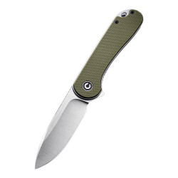 Складаний ніж Civivi Elementum C907E зелений лезо drop point сталь D2 замок Liner Lock 17.8 см 61 HRC Складаний ніж Civivi Elementum C907E зелений лезо drop point сталь D2 замок Liner Lock 17.8 см 61 HRC