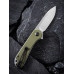 Складаний ніж Civivi Elementum C907E зелений лезо drop point сталь D2 замок Liner Lock 17.8 см 61 HRC