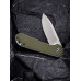 Складаний ніж Civivi Elementum C907E зелений лезо drop point сталь D2 замок Liner Lock 17.8 см 61 HRC