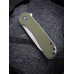 Складаний ніж Civivi Elementum C907E зелений лезо drop point сталь D2 замок Liner Lock 17.8 см 61 HRC