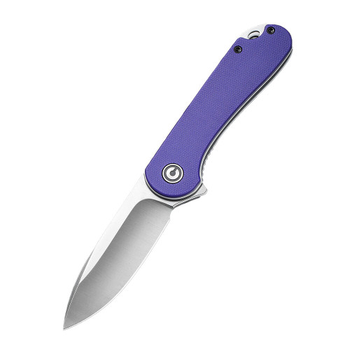 Складний ніж Civivi Elementum C907V 7.5 см D2 вага 80 г Liner Lock фіолетовий