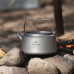 Титановий чайник Naturehike NH21CJ007 1 л вага 185 г розмір 167 x 150 мм складна ручка для зручності
