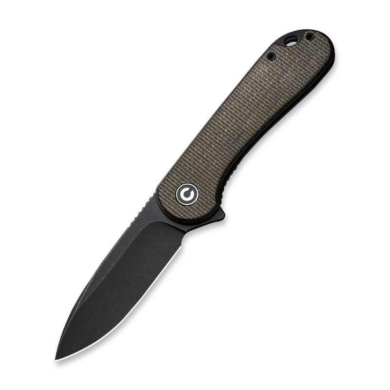 Складний ніж Civivi Elementum C907Z лезо D2 75.2 мм темно-зелена рукоятка мікарта Liner Lock 58-60 HRC