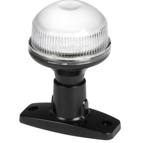 Круговий судновий вогонь Osculati Evoled Smart LED 12 В чорний для човна катера яхти видимість до 2 морських миль