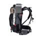 Рюкзак туристичний Naturehike Rock NH19BP095 60+5 л водовідштовхувальний нейлон 420D графітовий
