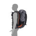 Рюкзак туристичний Naturehike Rock NH19BP095 60+5 л водовідштовхувальний нейлон 420D графітовий