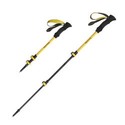 Трекінгова палка Naturehike CNK2300DS010 100 см жовта з карбону вагою 149 г і рукояткою EVA Трекінгова палка Naturehike CNK2300DS010 100 см жовта з карбону вагою 149 г і рукояткою EVA