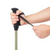 Трекінгова палка Naturehike CNK2300DS010 100 см жовта з карбону вагою 149 г і рукояткою EVA