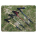 Трекінгова палка Naturehike CNK2300DS010 100 см жовта з карбону вагою 149 г і рукояткою EVA