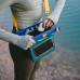 Водонепроникна сумка Naturehike CNK2300BS016 5.6 л темно-зелена IPX8 прозорий кишеня для телефону з управлінням сенсорним екраном