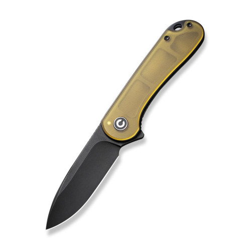 Складний ніж Civivi Elementum C907A-5 лезо 75.2 мм вага 75.1 г рукоять Ultem золотий