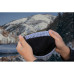 Водонепроникна шапка Dexshell Heathered Rib Knit Beanie біло-сіра універсальний розмір 56-58 см вітро-водонепроникна