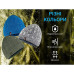 Водонепроникна шапка Dexshell Heathered Rib Knit Beanie біло-сіра універсальний розмір 56-58 см вітро-водонепроникна
